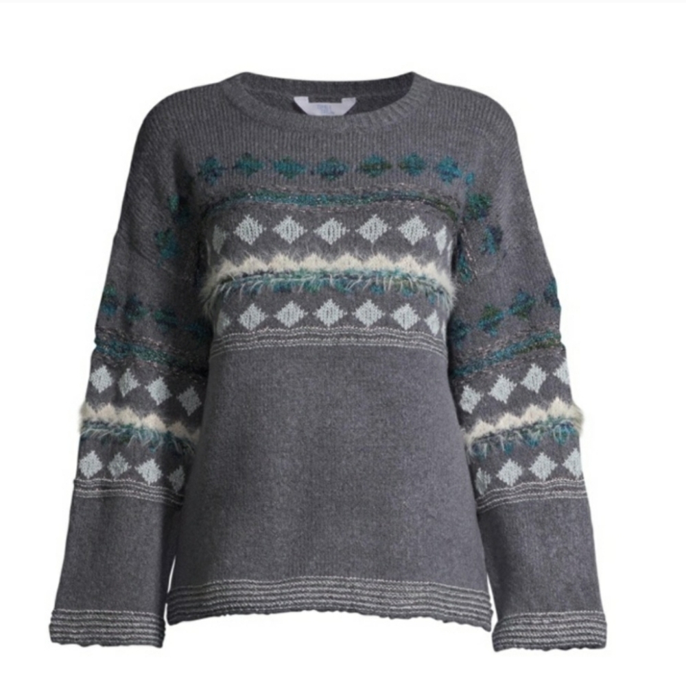 Time and Tru Fair Isle Sweater Xxl